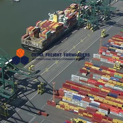Snel zeefracht expediteur Verzending van een volledige container China naar Canada