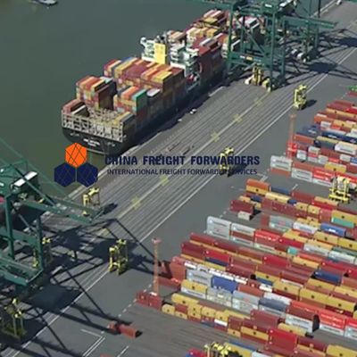 Custom Warehousing Zeevracht Spediteur Internationaal Vervoer China naar Zuid-Amerika
