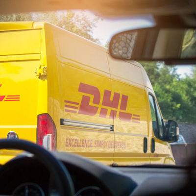 Pakket DHL Express Delivery Courier Service International Uit China