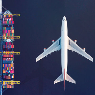 Door tot deur luchtvracht expediteur logistieke dienst China naar de VS Amazon FBA